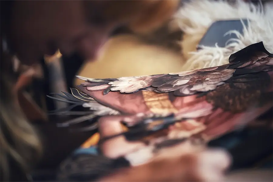 Fine Art Collage Workshop with Catarina Diaz at House of Estila