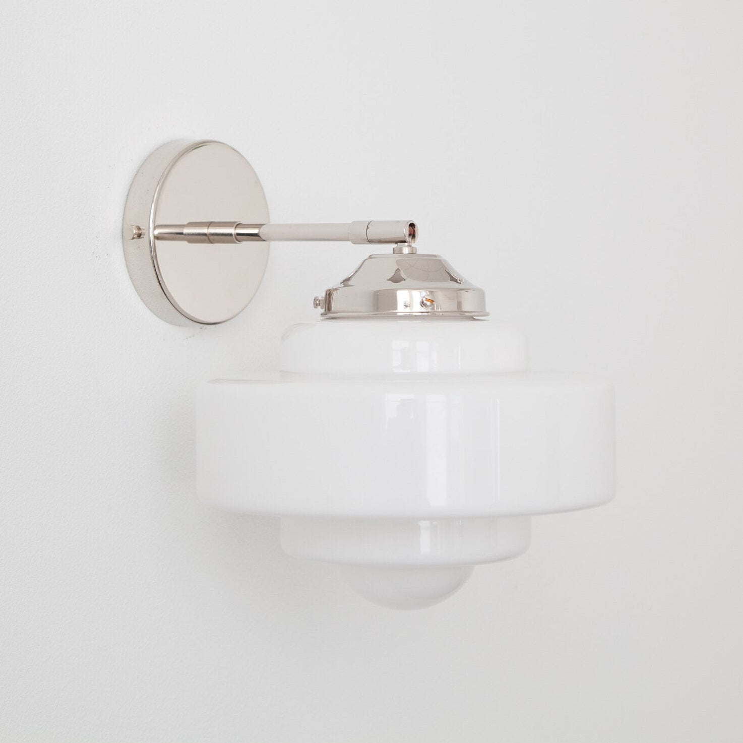 Atlas Wall Light - Opal Glass