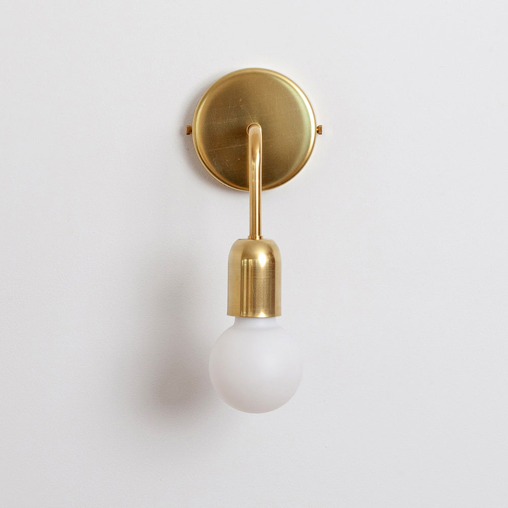 Bold as Brass Wall Light