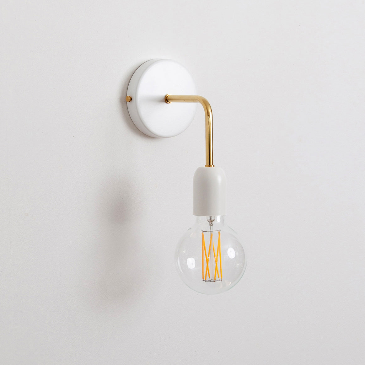 Bold as Brass Wall Light