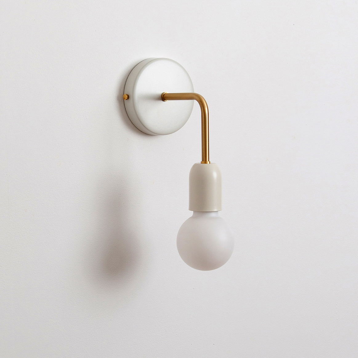 Bold as Brass Wall Light
