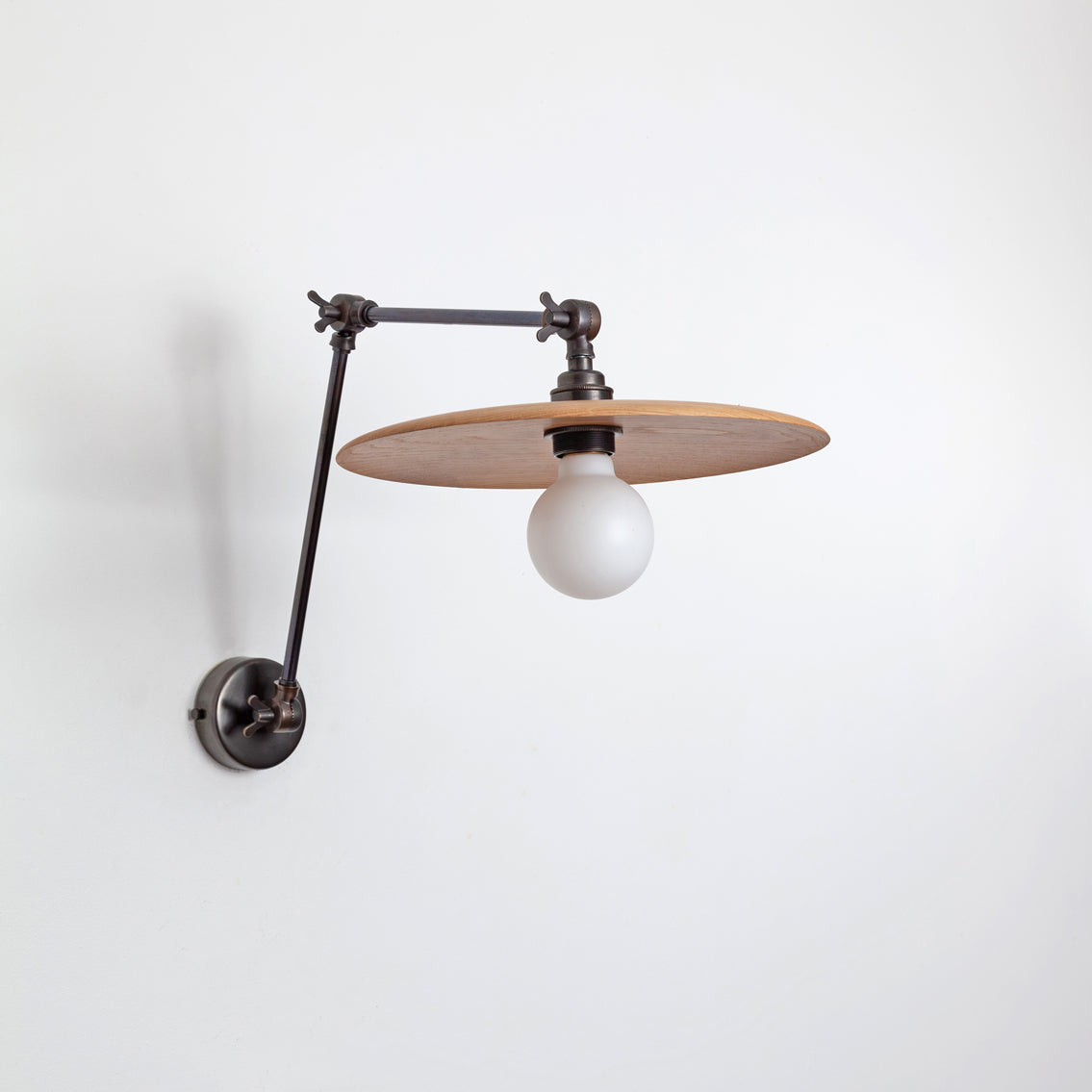 Cara Adjustable Stemmed Wall Light
