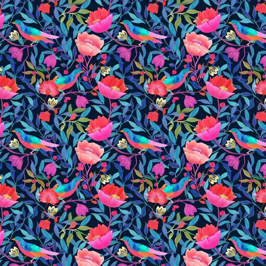 Luxury Fabrics - Catherine (Midnight)