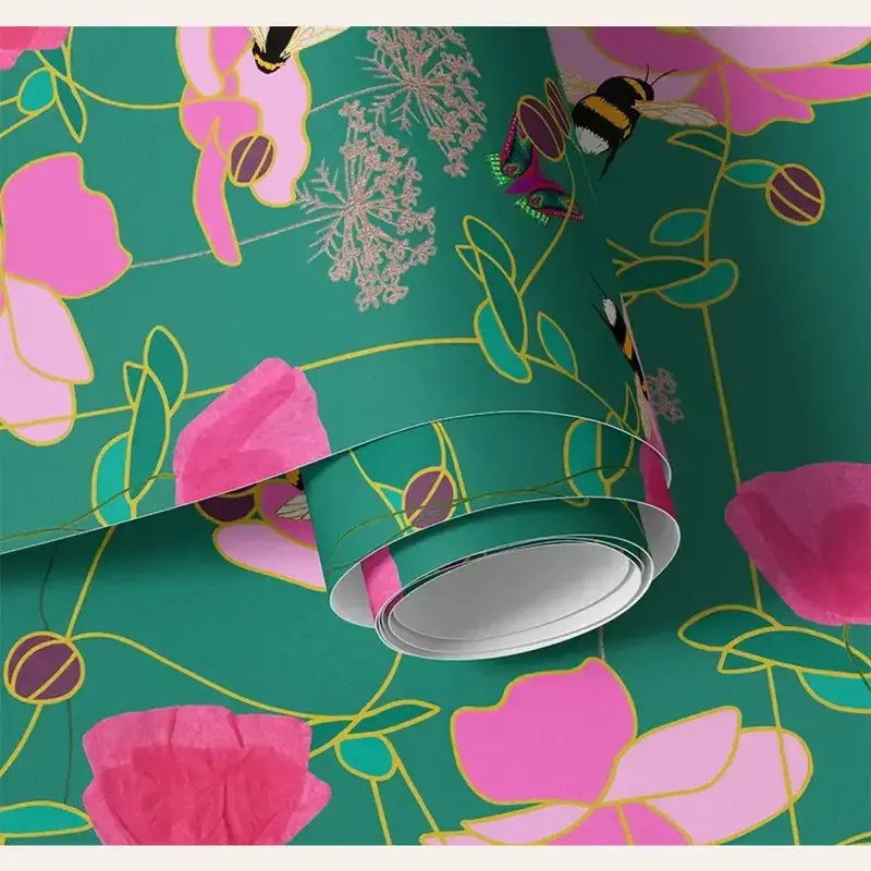 When You Have Wings Emerald Wallpaper