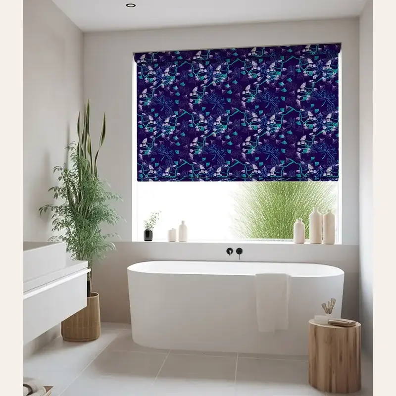 Luxury Fabrics - Midnight Magnolia and Ginkgo