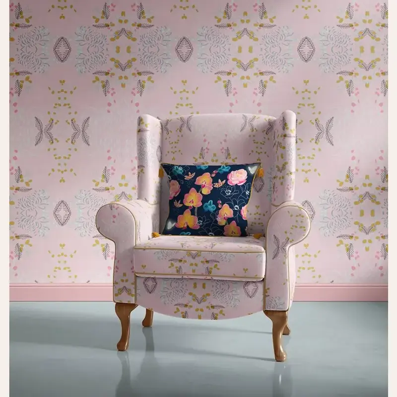 Luxury Fabrics - Pink Chinoiserie
