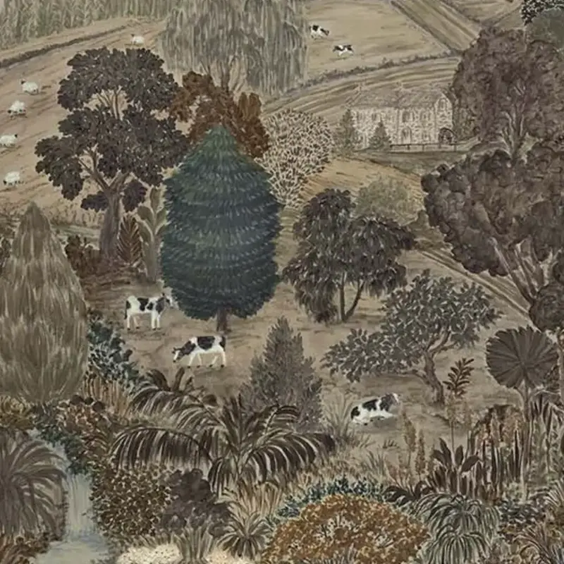 Toothill in Humbug | Wallpaper Mural on Matte Uncoated