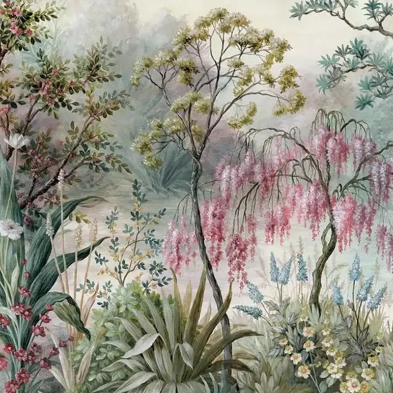 Ophelia in Zest | Wallpaper Mural on Premier Vinyl