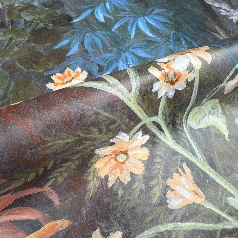 Arbour in Cerulean | Wallpaper Mural on Premier Vinyl