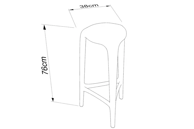 Flow Bar Stool