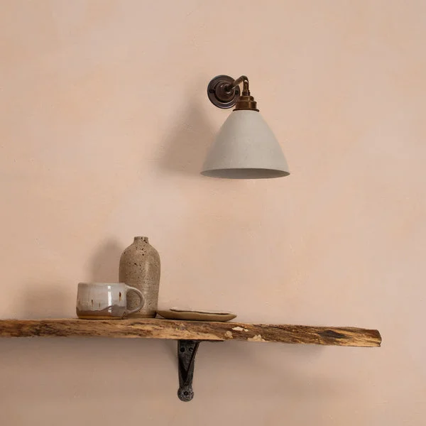 Rocco Wall Light - Concrete Grey