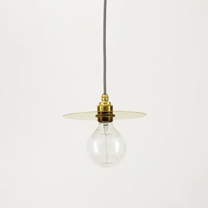 Arc Pendant Light - Brass