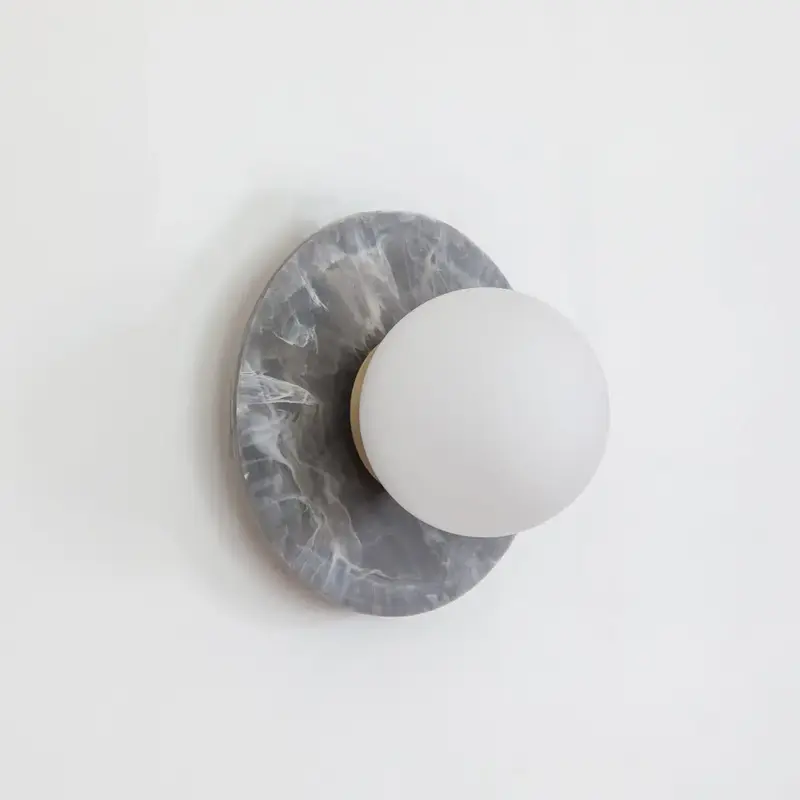 Bo Wall Light - Marbled Recycled Plastic