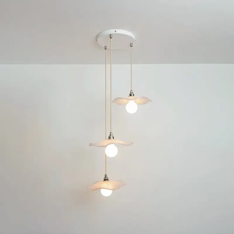 Florence Triple Drop Pendant - Oyster White