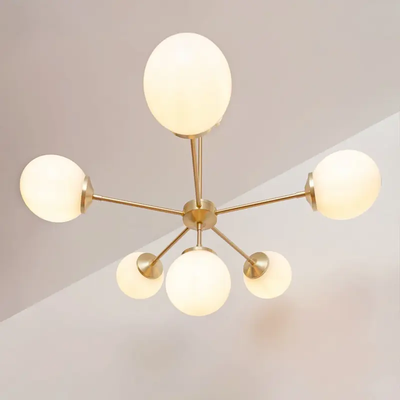 Tellis Six Globe Chandelier