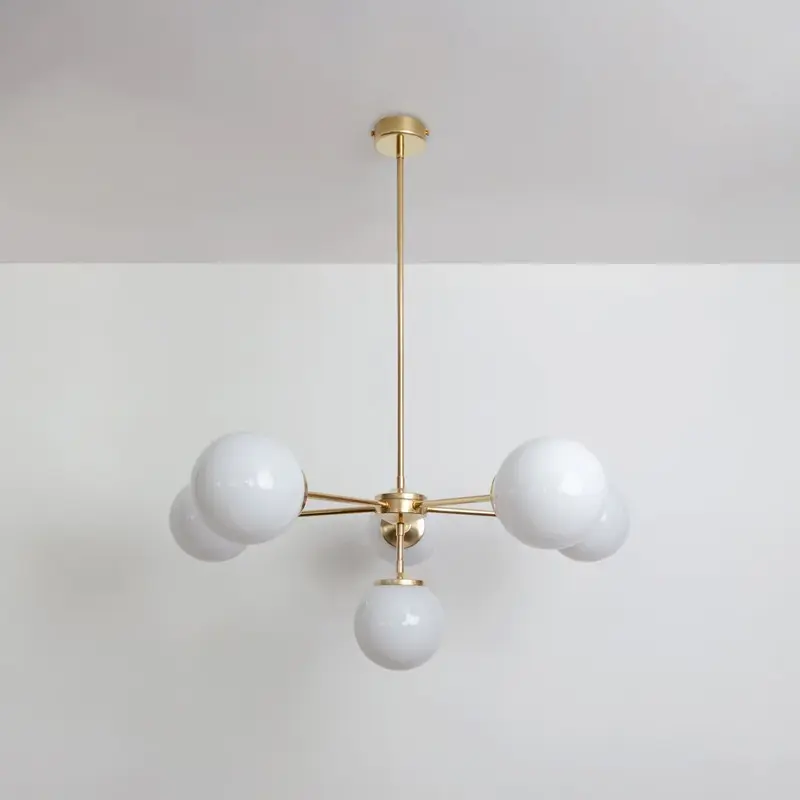 Tellis Six Globe Chandelier