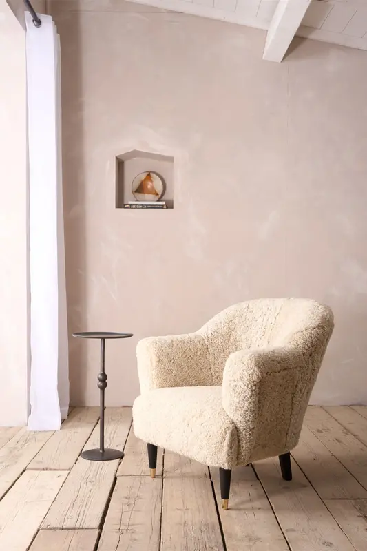 The Milo Sheep wool armchair