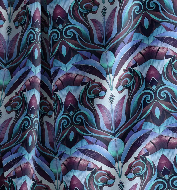 Jungle Dreams Midnight Ice Luxe Velvet Shine