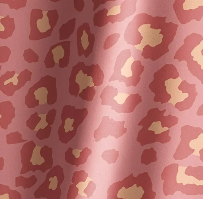 Leopard Blush Velvet Shimmer