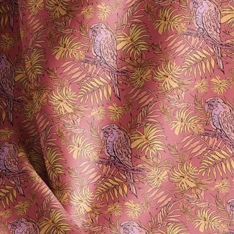 Tropic Parrot Blush Shimmer Velvet