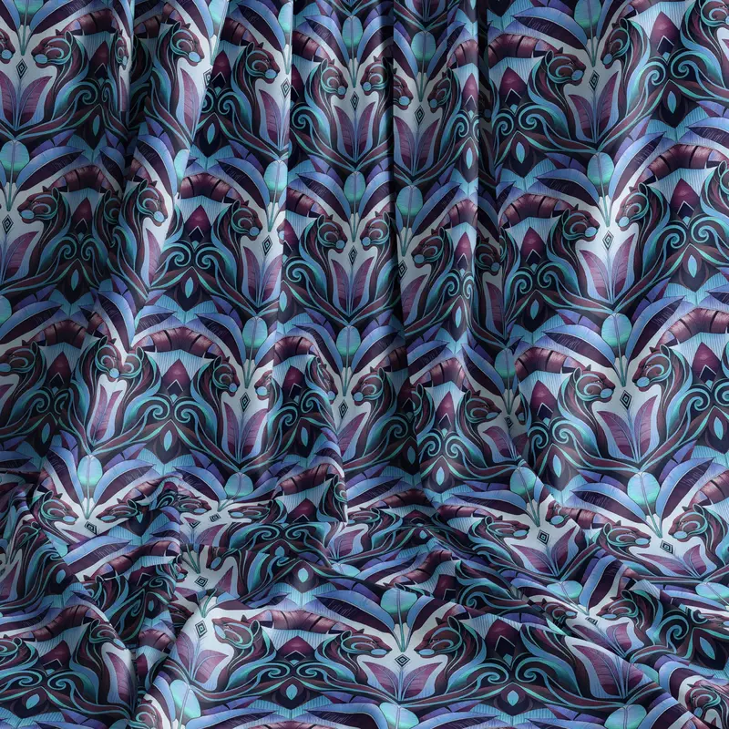 Jungle Dreams Midnight Ice Luxe Velvet Shine