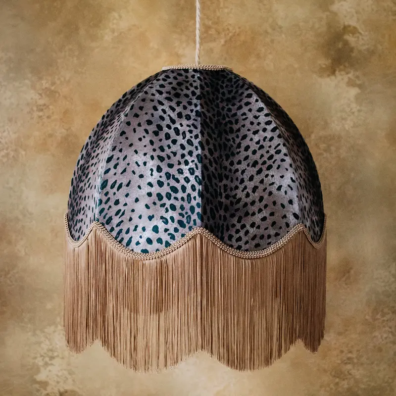 The Mary Fringed Lampshade
