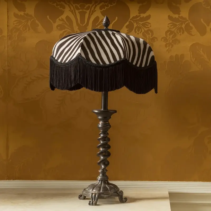 The Zebra Lampshade