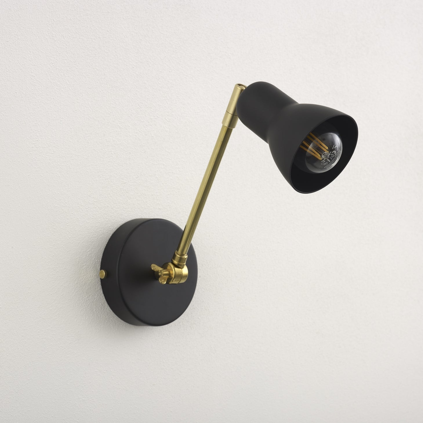 Inspector Adjustable Wall Light - Black
