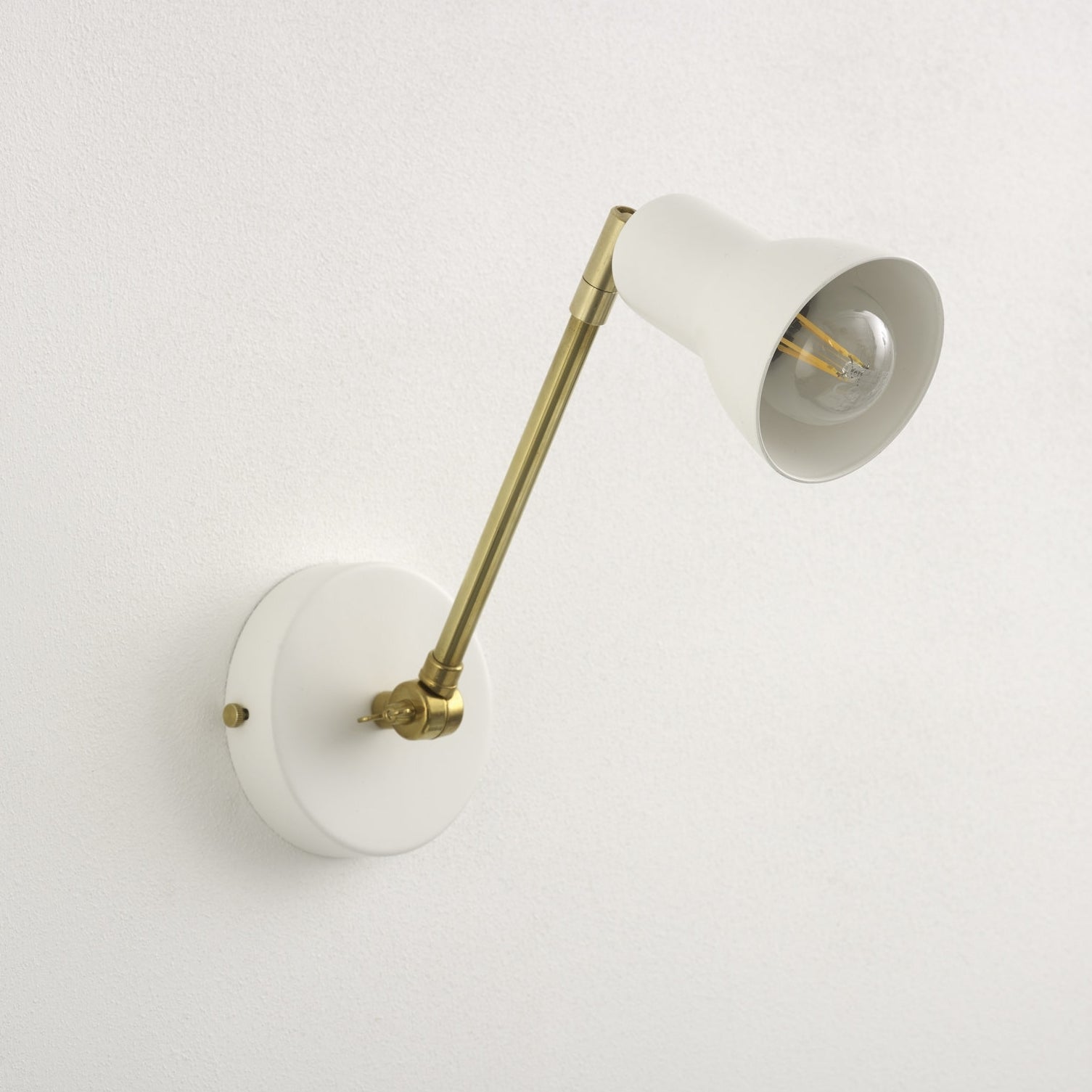 Inspector Adjustable Wall Light - White