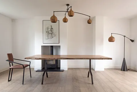 House of Estila Tamasine Osher Furniture and Lighting