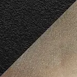 Powder Coated Black & Raw Brass