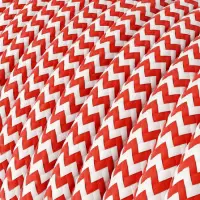 Red & White Zig-Zag