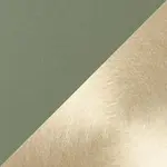 Reed Green & Satin Brass