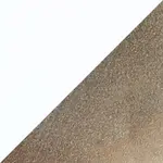 Powder Coated White & Raw Brass